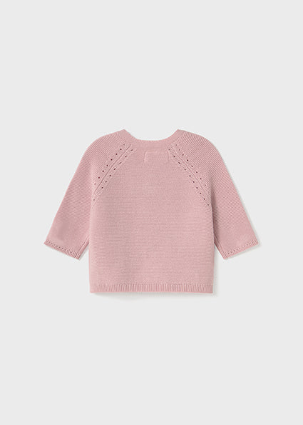 Pointelle Knit Button Cardigan image 1