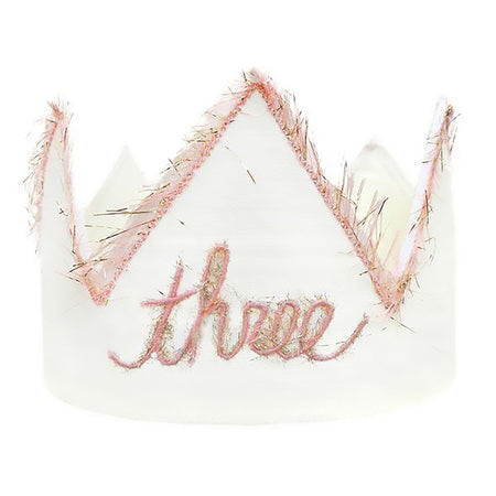 Pink Script Birthday Crown image 2
