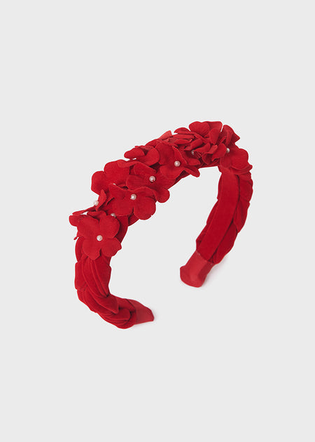 Velvet Flower Headband image 0