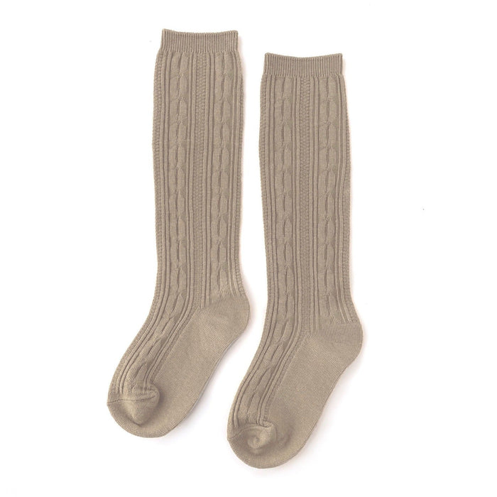 Cable Knit Knee High Socks 1.5-3 years image 2