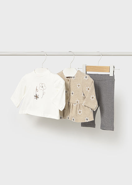 Floral Knit 3-Piece Collection