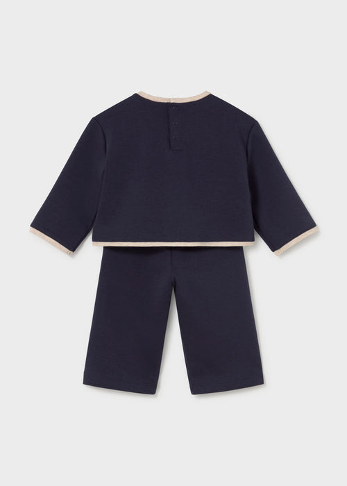 Blue Cat Sweatsuit, Navy