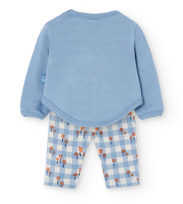 Blue Daisy 2-Piece Set