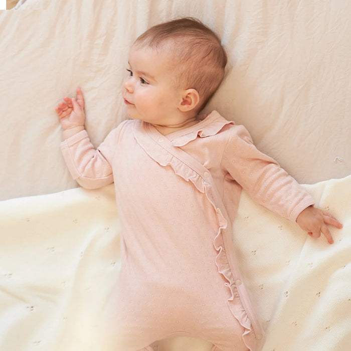 Pink Pointelle Knit Collection image 1