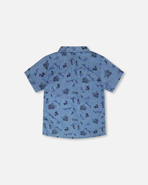 Printed Tiger Skate Toddler 2pc Set