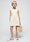 Honeycomb Criss Cross Back Dress image 1