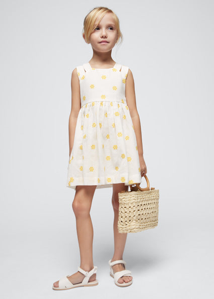 Honeycomb Criss Cross Back Dress image 1