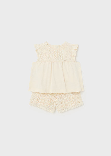 Ivory Lace Flutter Set image 0