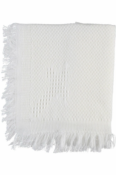 Cross Blanket w/ Fringe image 0