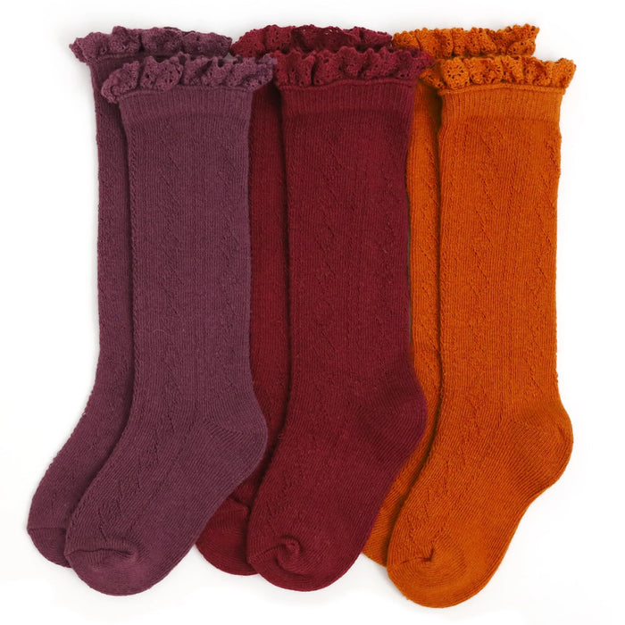 Fancy Lace Top Knee Highs 1.5-3years image 9
