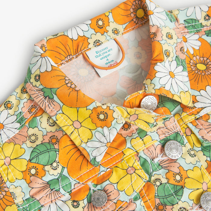 Floral Denim Jacket image 1