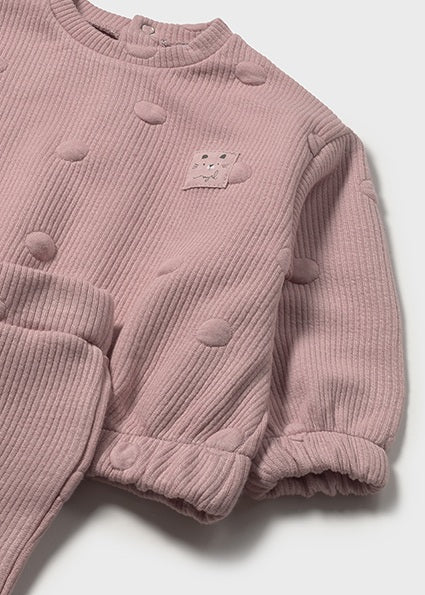 The Bubble Bear Blush Sweatsuit Set