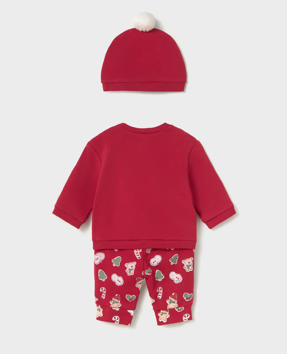 Santa 2-Piece Set with Hat, Baby Sizes