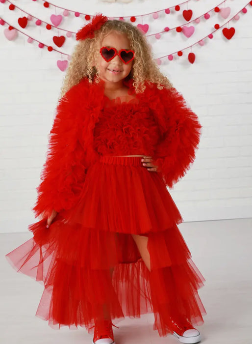 Ruby Ruffle Jacket - Only image 3
