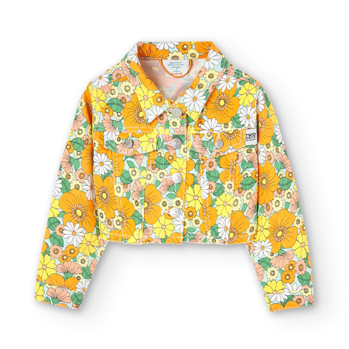 Floral Denim Jacket image 0