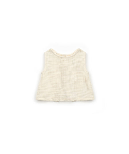 Organic Cotton Gauze Button-Back Set image 0