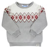 Poinsettia Sweater & Jeans image 0