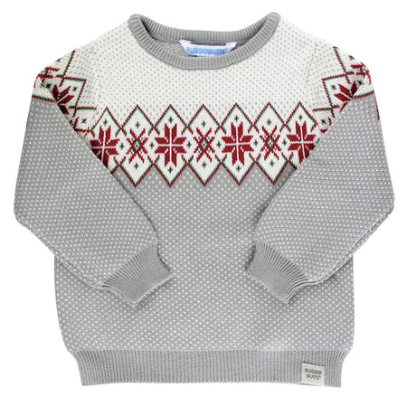 Poinsettia Sweater & Jeans image 0