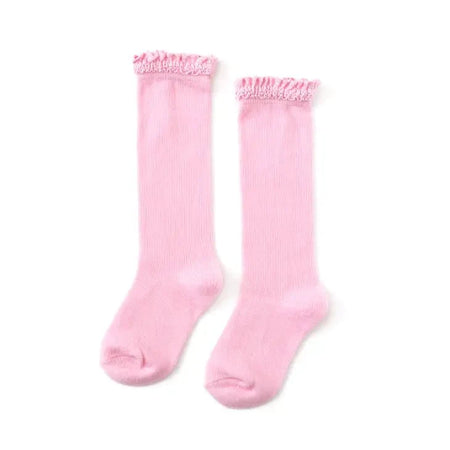 Spring Lace Top Knee High Socks 6-18 mos. image 0