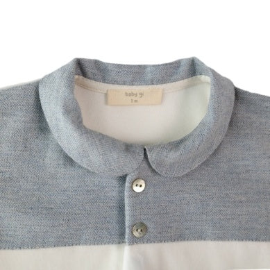 Grey & White 2-Piece Cotton Set