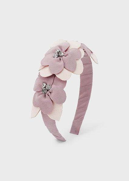 Mauve Flowers Headband image 0