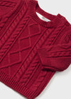 Red Sweater, Button Down, Navy Pants & Bowtie image 6