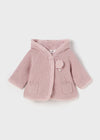 Pink PomPom Knit Cardigan image 0