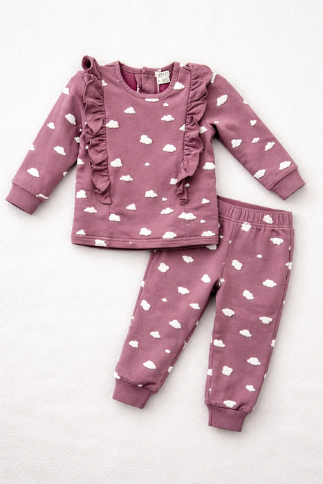Lavender Clouds 2-Piece Set