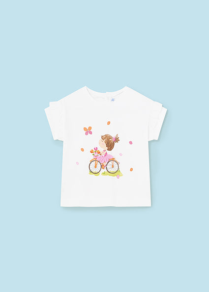 Bike Girl & Floral Leggings image 0