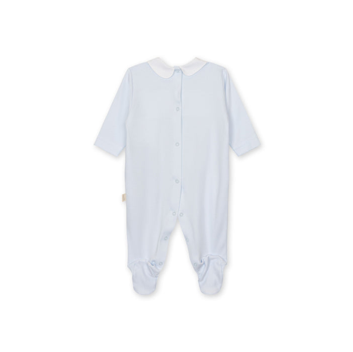 Smocked Collar Footie
