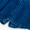 Golden Bloom Top & Pleated Denim Skirt Set image 5