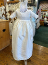Long Sleeve Silk & Knit Gown image 0