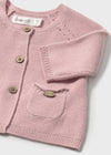Pointelle Knit Button Cardigan image 2