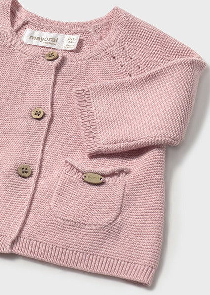 Pointelle Knit Button Cardigan image 2