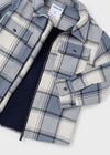 Blue Flannel Jacket 3pc Set image 0