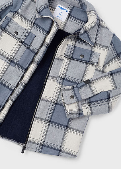 Blue Flannel Jacket 3pc Set image 0