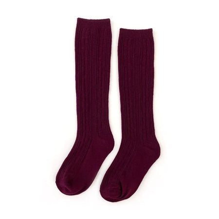Cable Knit Knee High Socks 4-6 Years image 0