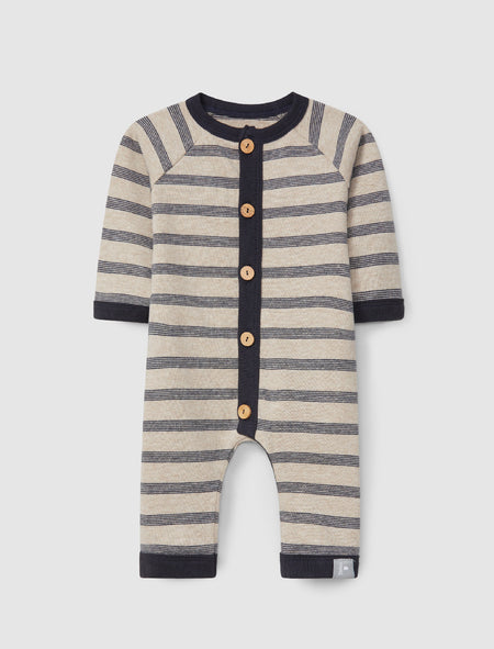 Navy Stripes Romper image 0