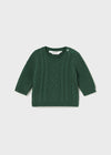 Green Sweater & Tartan Plaid Pants image 0
