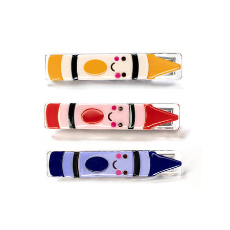 Crayon Cuties Hairclip Set image 0