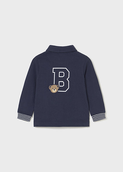 Varsity Bear Polo & Denim Set