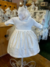 Long Sleeve Silk & Knit Dress image 0