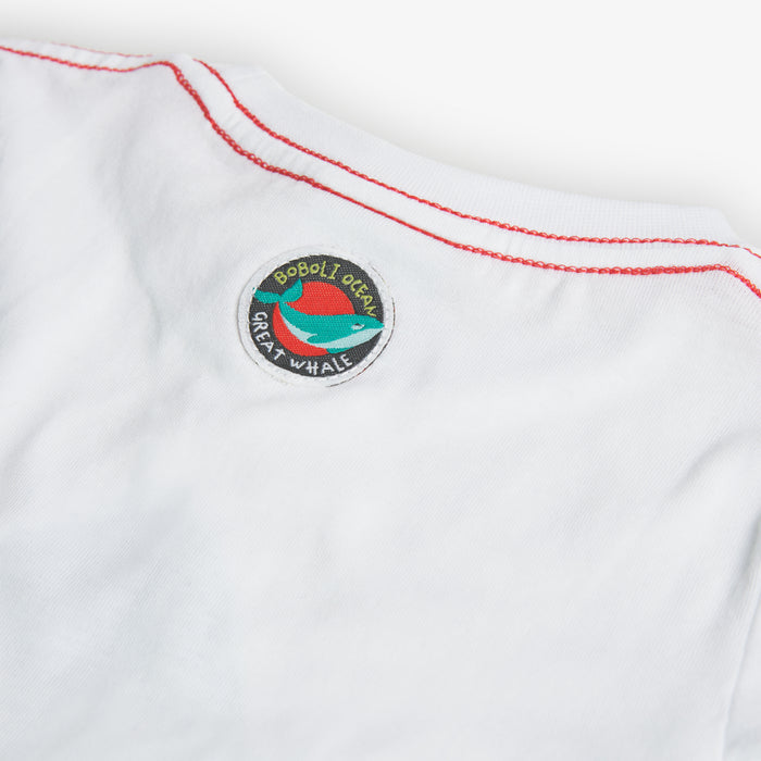 Snorkel Shark Tee & Denim Shorts image 4