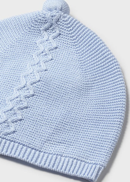 Blue Cable Knit Trio