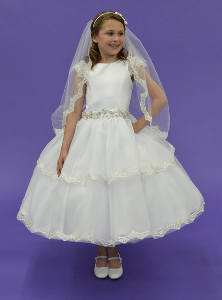 Esme - White w/ Veil 2025 Bella Bow image 0