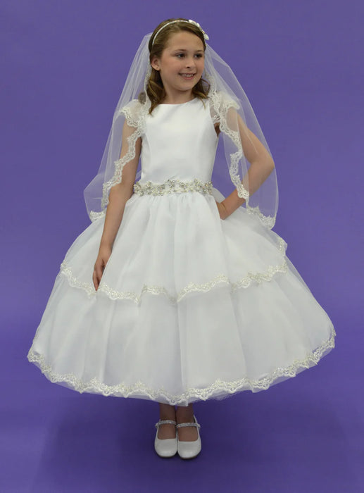 Esme - White w/ Veil 2025 Bella Bow image 0