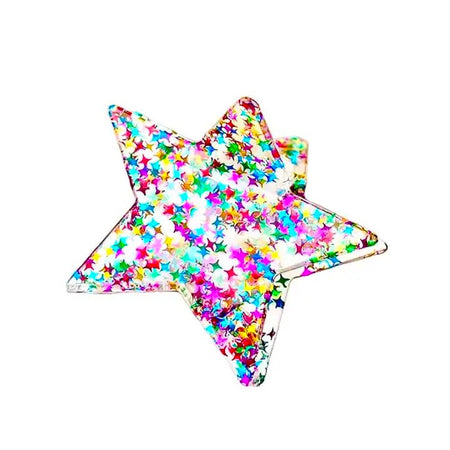 Glitter Star Claw Clip image 0