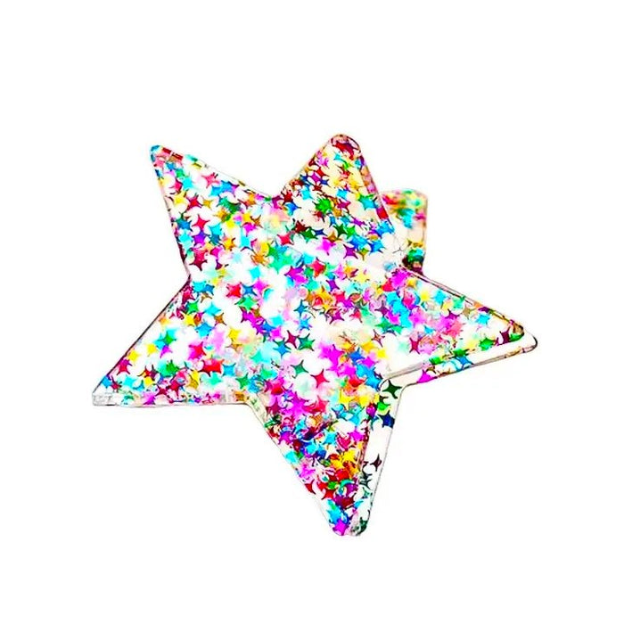Glitter Star Claw Clip image 0