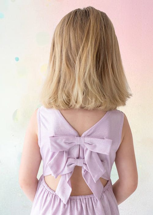 Sparkle Bow Back Party Dress image 1