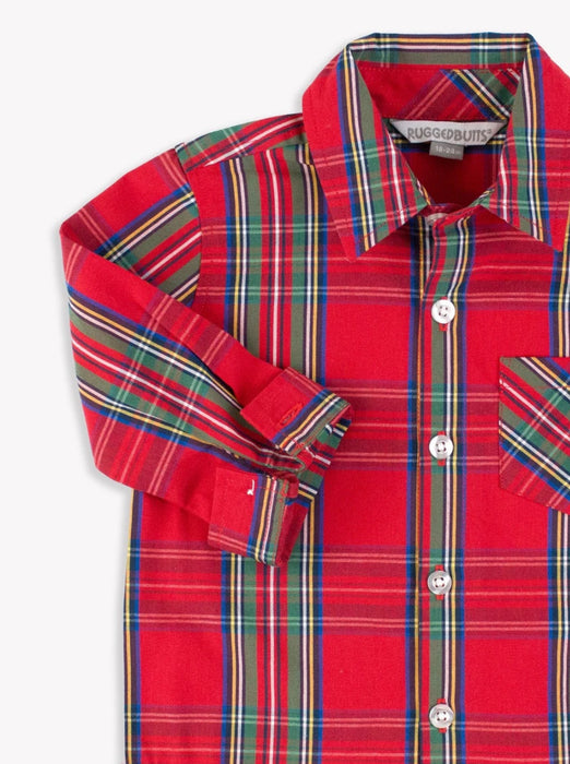 Plaid Button Down w/ Stretch Chinos image 2